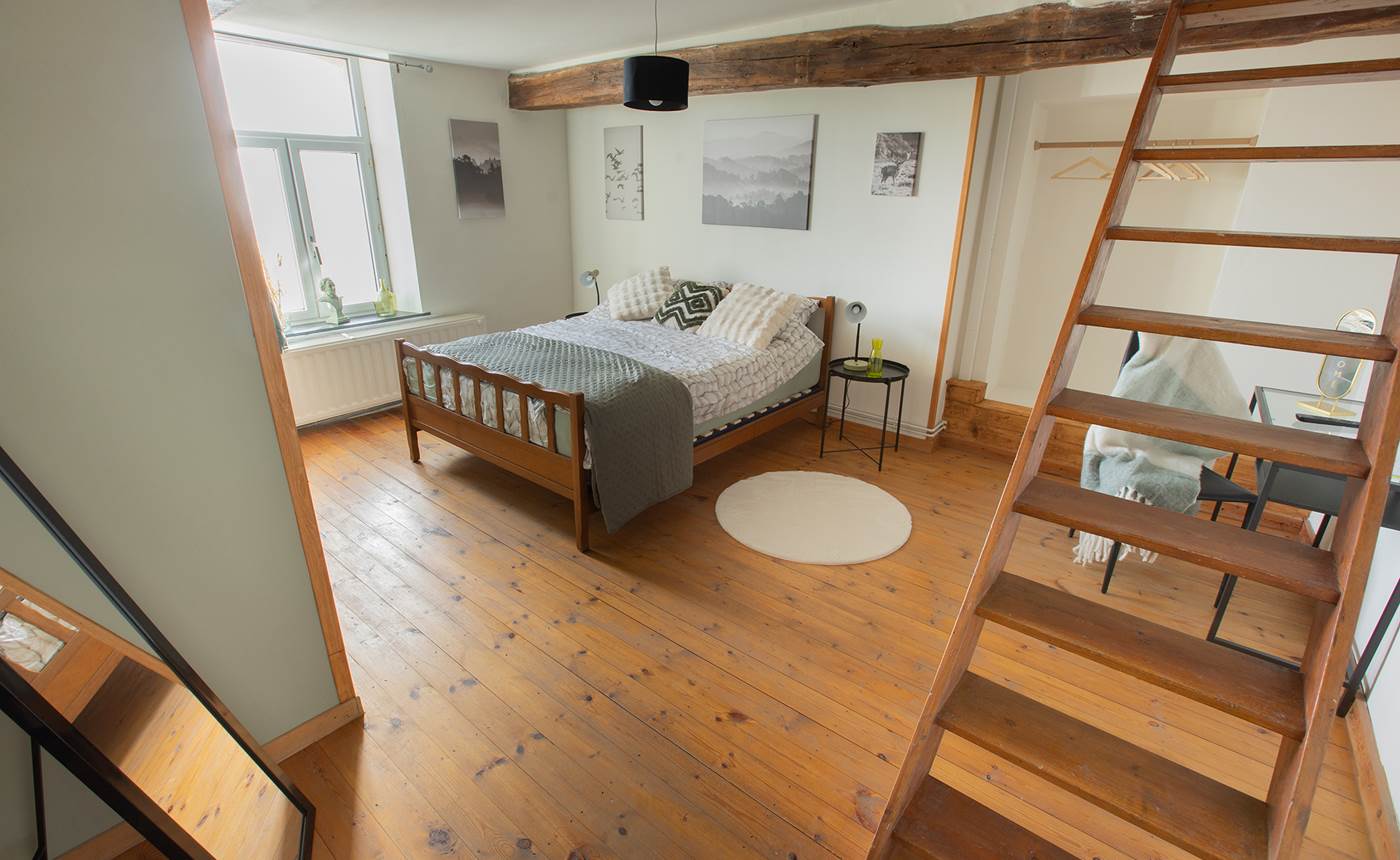 Chambre les Peupliers 2 personnes vue de la chambre