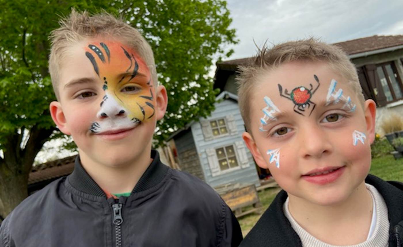 face painting france jupiter