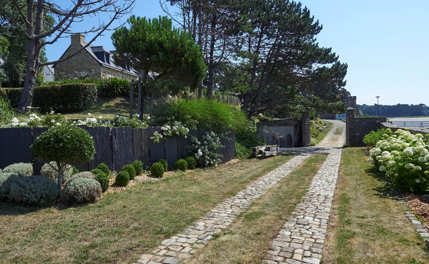 Vue du penty des galets blancs