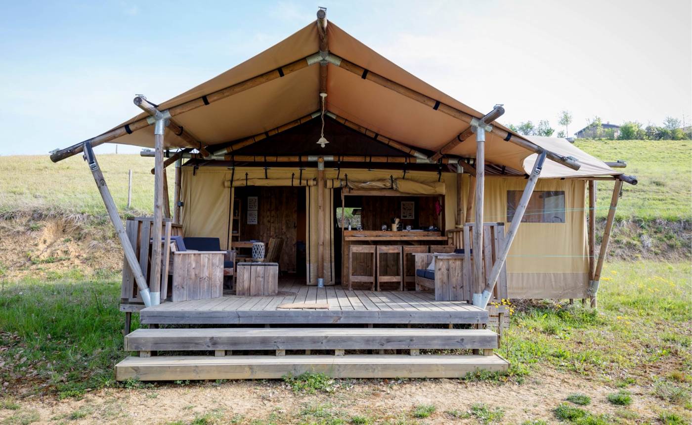 vue d'ensemble extérieur écolodge dreamer