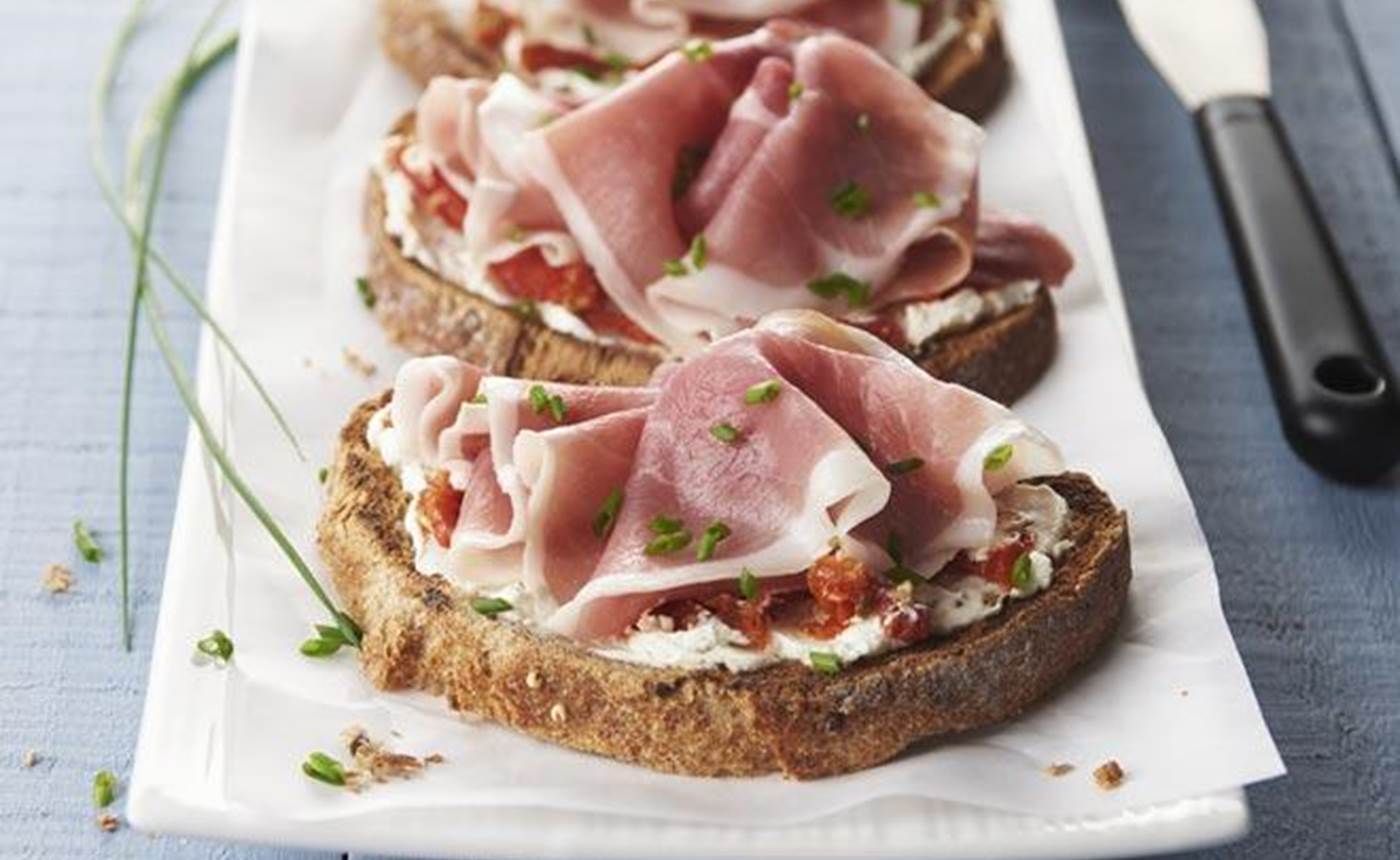 Petit-Déjeuner salé Jambons Corrèze et Sud-Ouest sans nitrites.