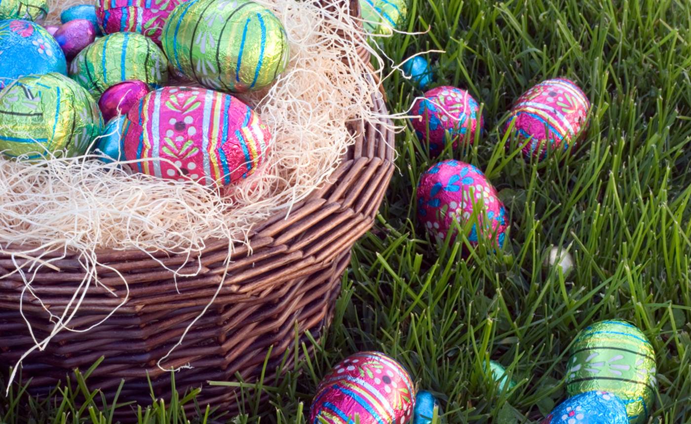 Chasse aux oeufs de Pâques