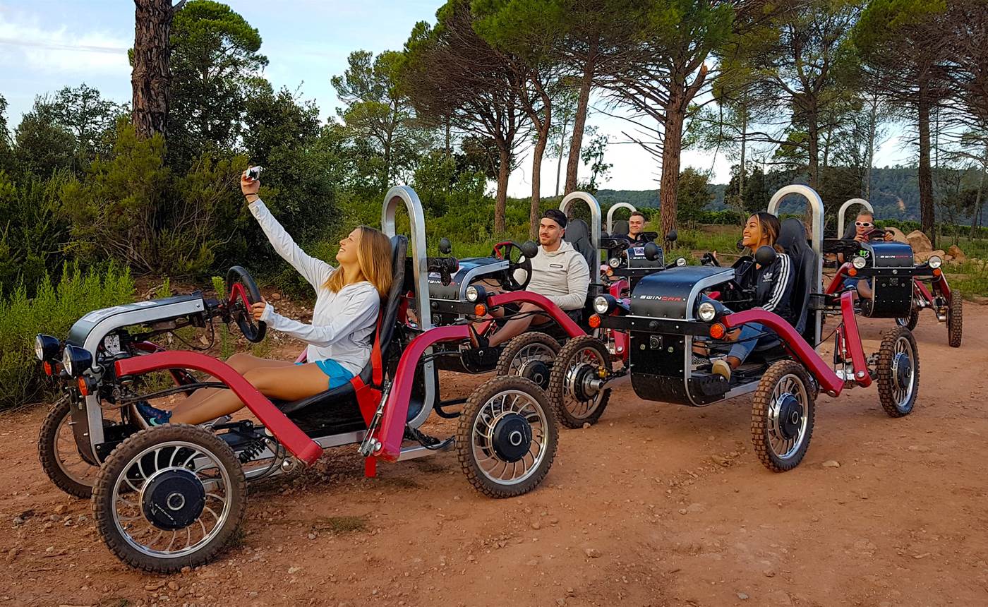 SWIN CAR FERME DES DELICES FOREZIENS BALLADE EN FORET