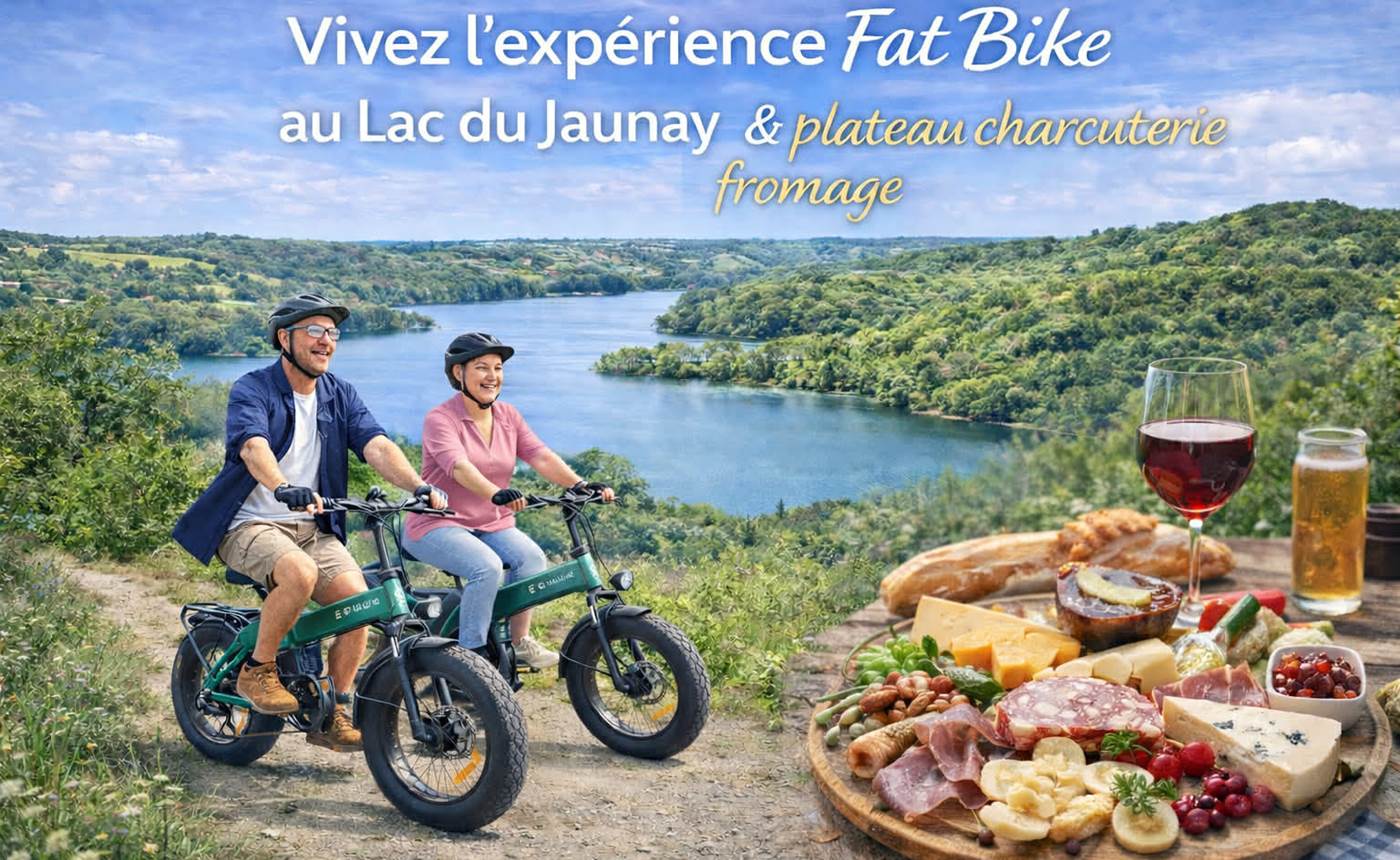 expe´rience_fatbike_au lac du Jaunay