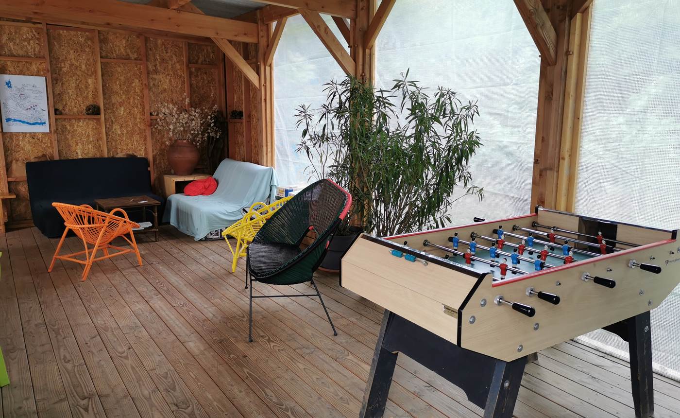 Salle de de´tente et de jeux