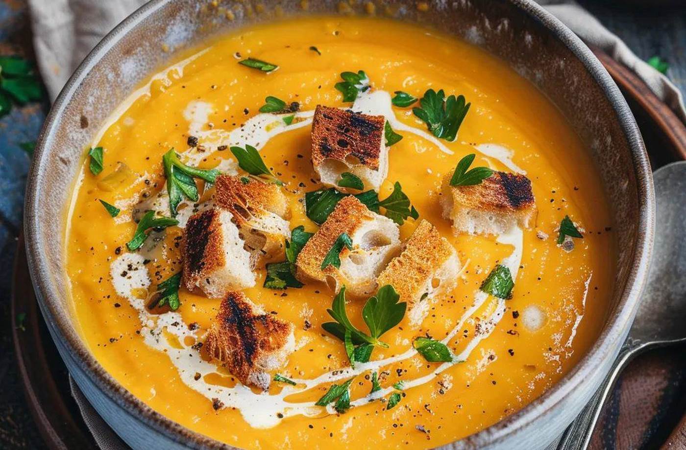 Le velouté de butternut