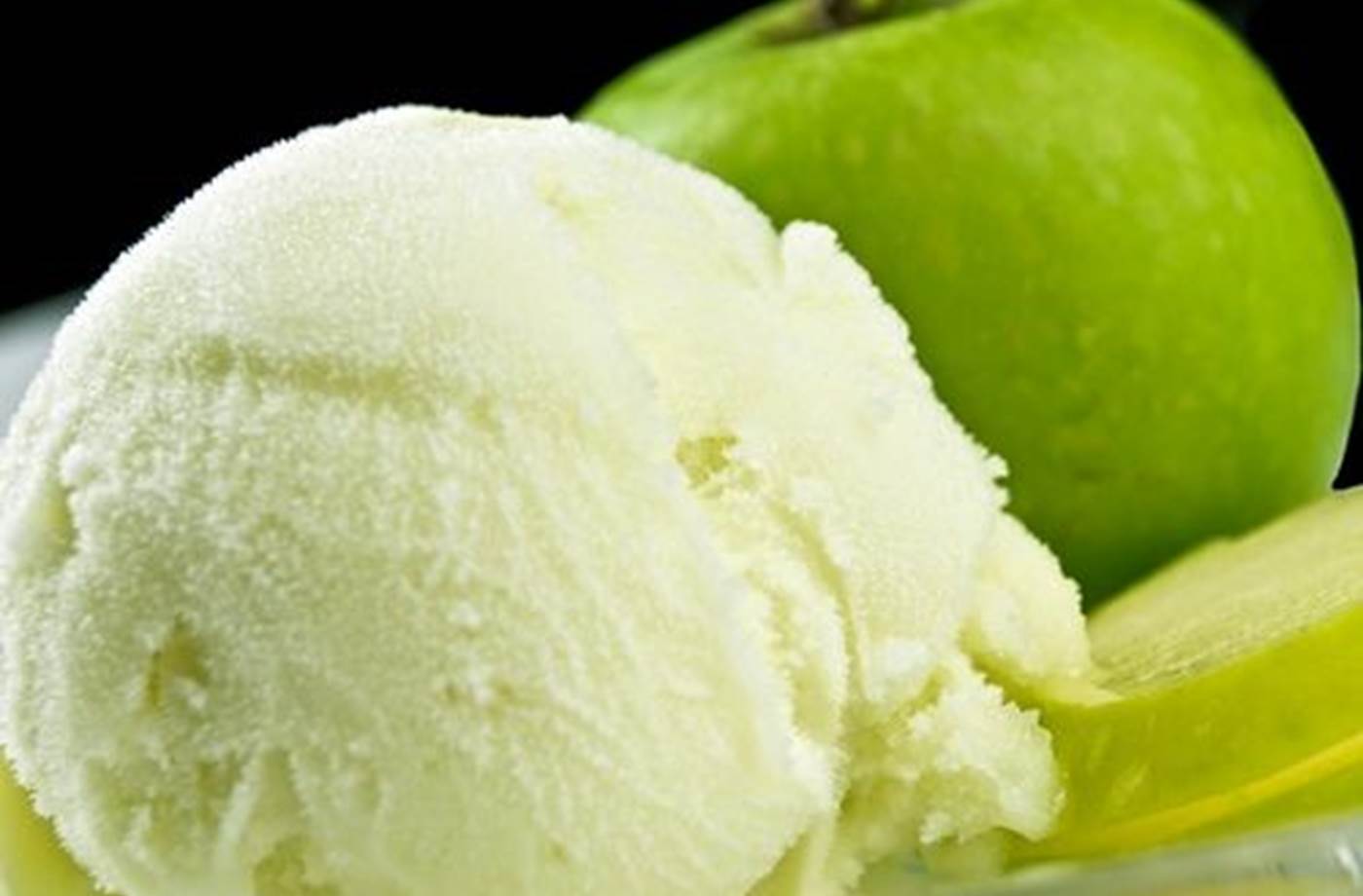 Le sorbet pommes au calvados