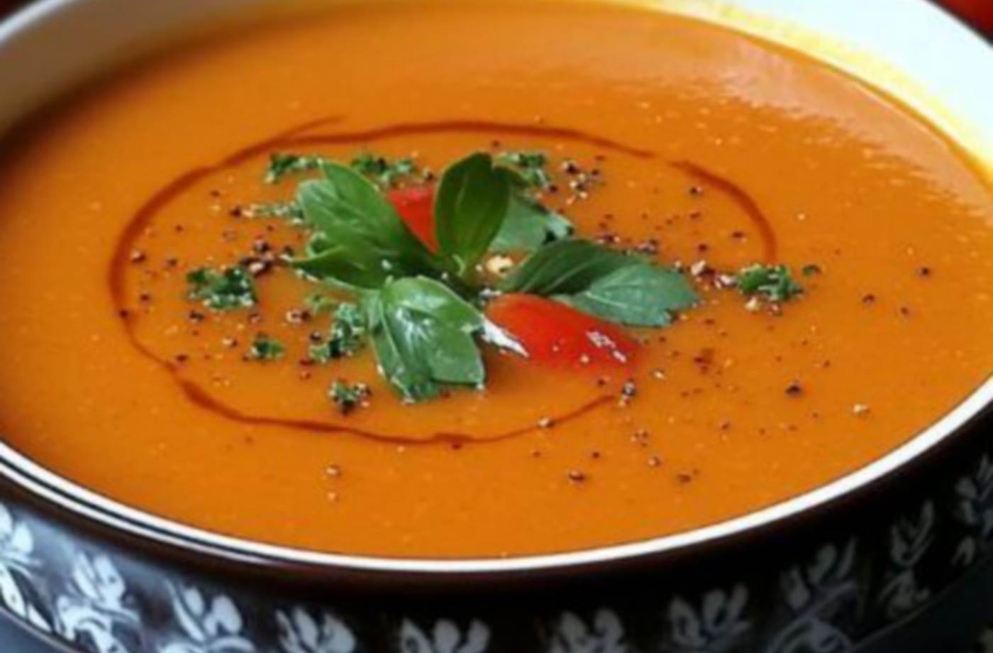 Le velouté de tomates