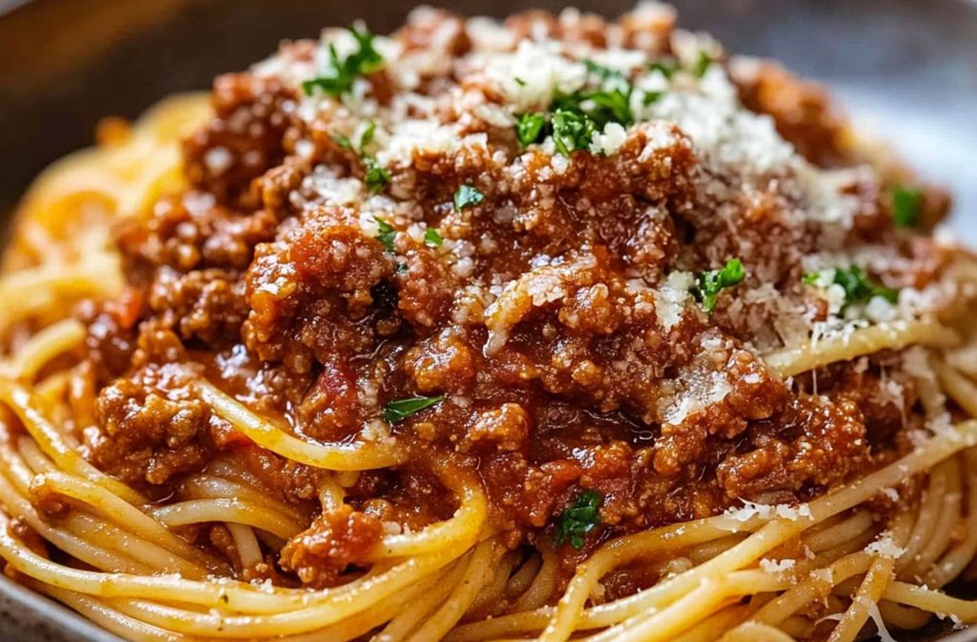 Les spaghettis bolognaise