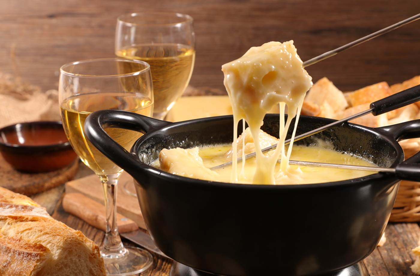 La fondue moitié-moitié