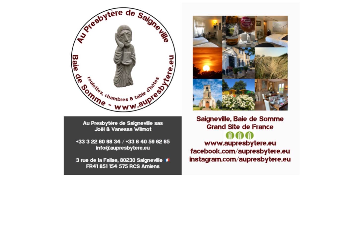 © Au Presbytère de Saigneville