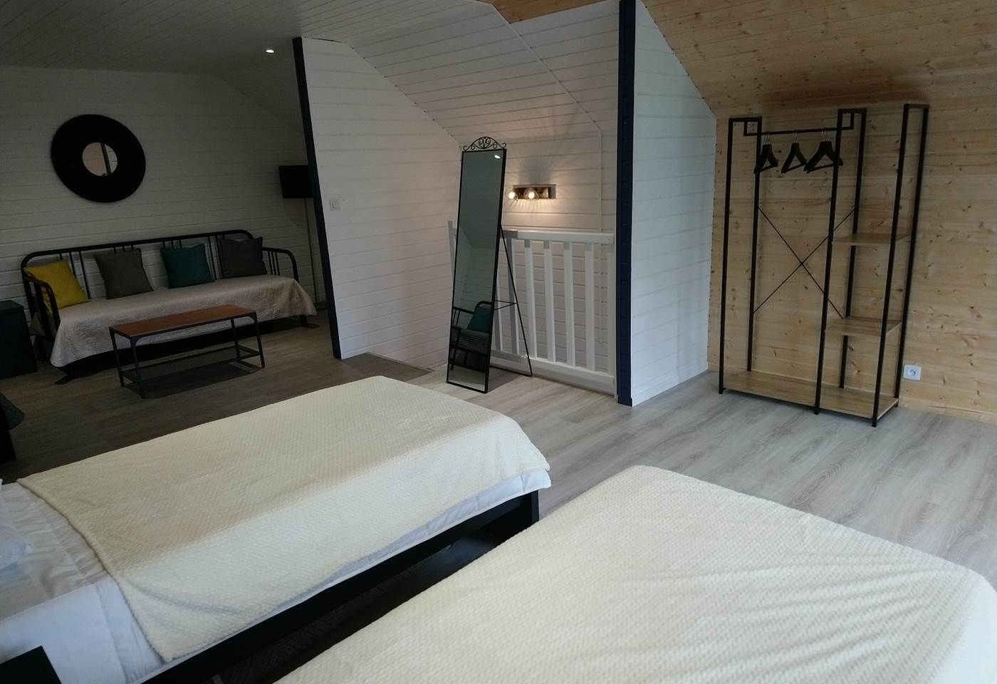 chambre 2 à l'étage