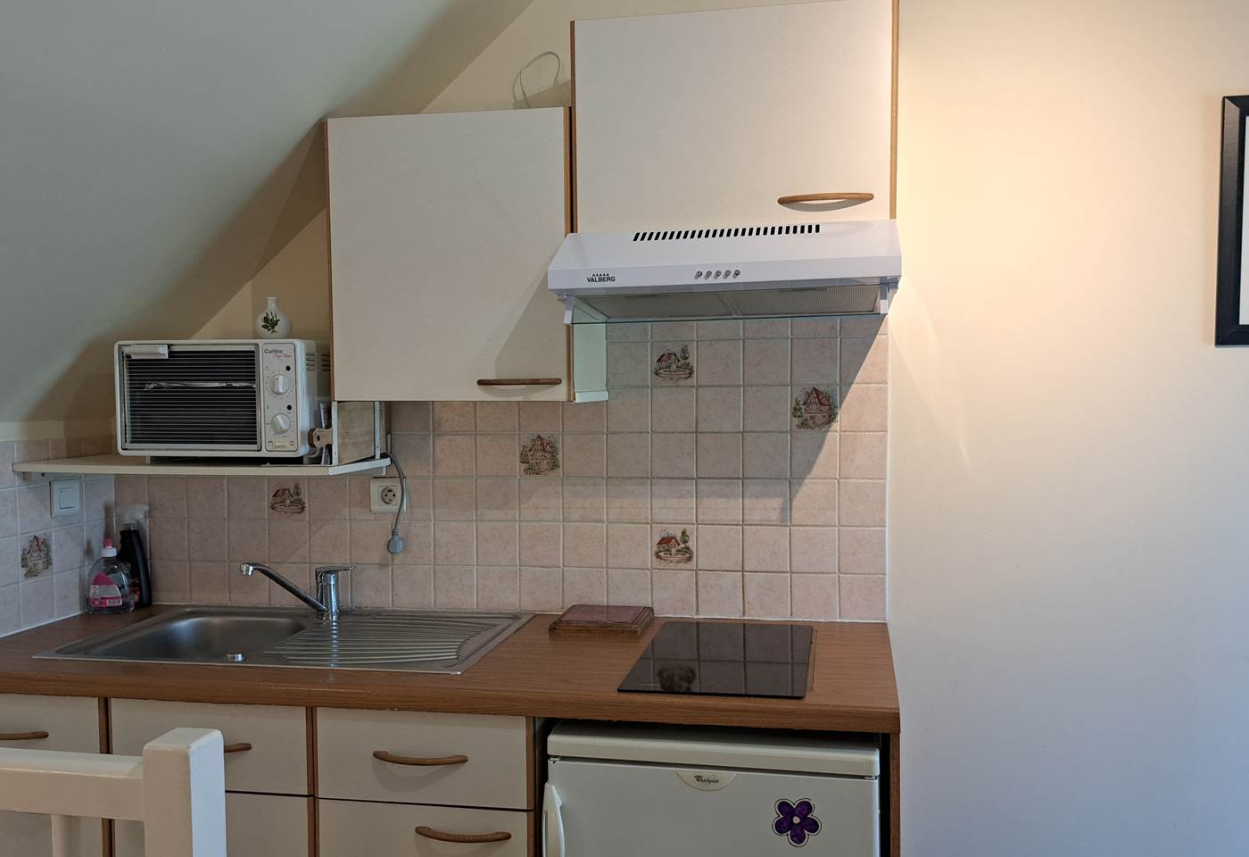 Clos de la Fontaine Dinard, kitchenette du N°5