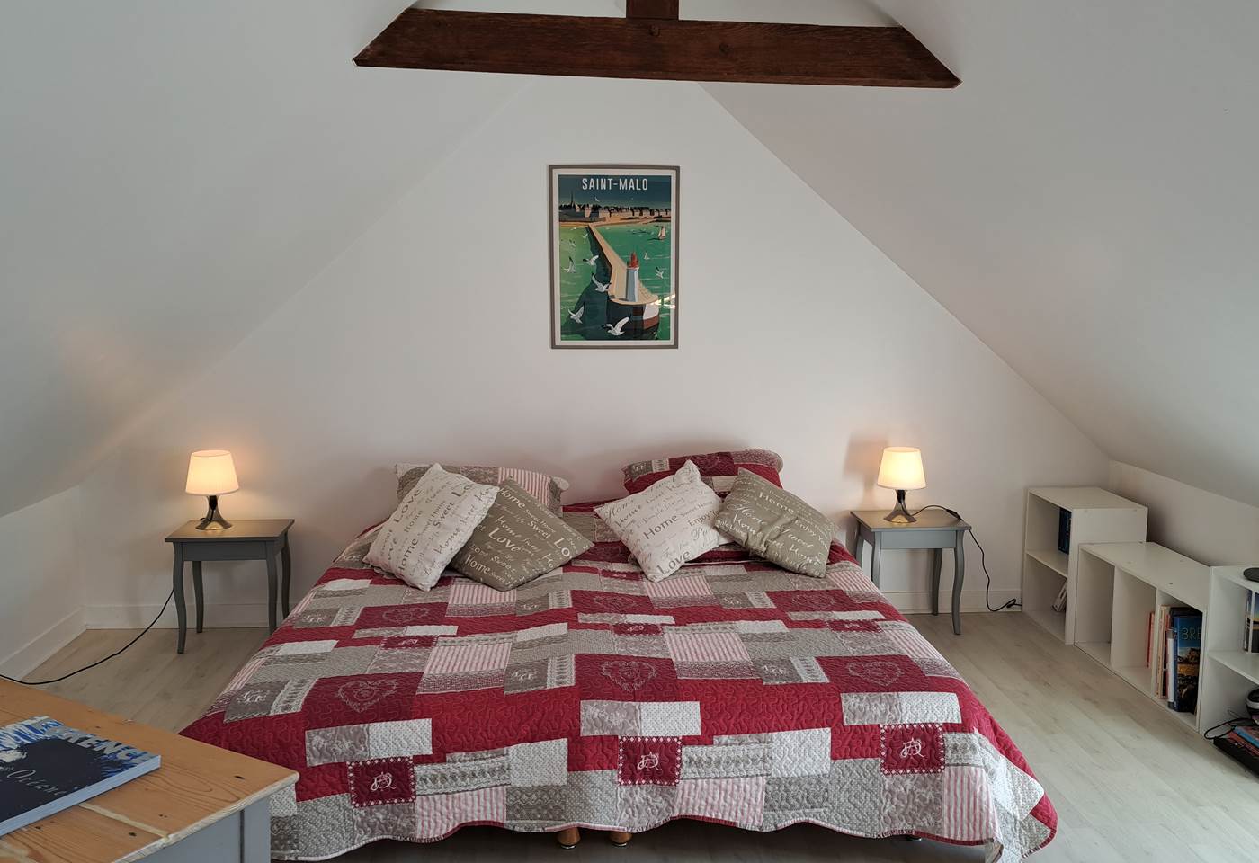 Clos de la Fontaine Dinard, N°3 chambre (2 lits de 90cm)