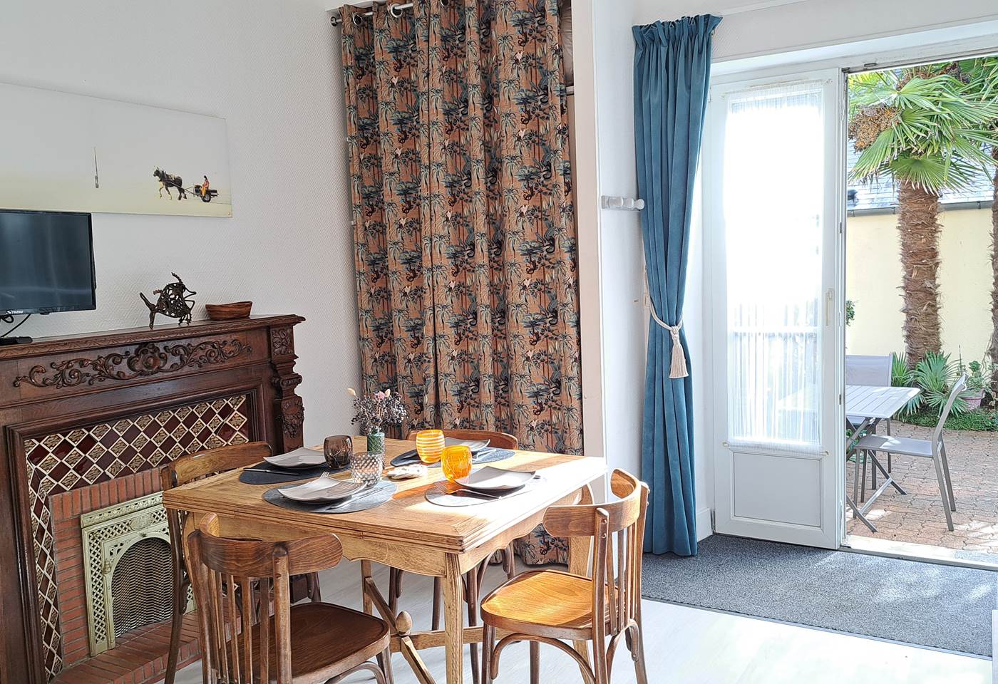 Clos de la Fontaine coin repas du 3