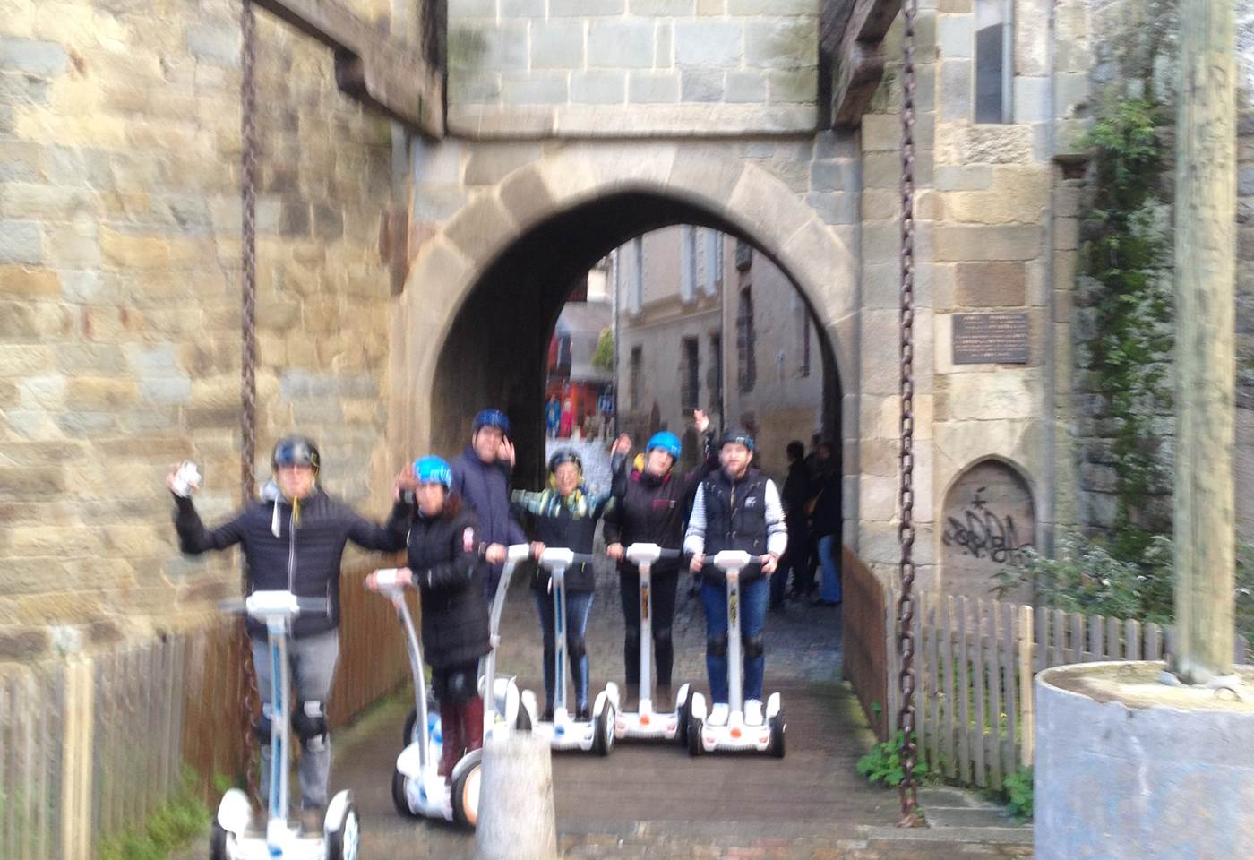 Equipe de pilotes Rennes, portes Mordelaises , nov 2017