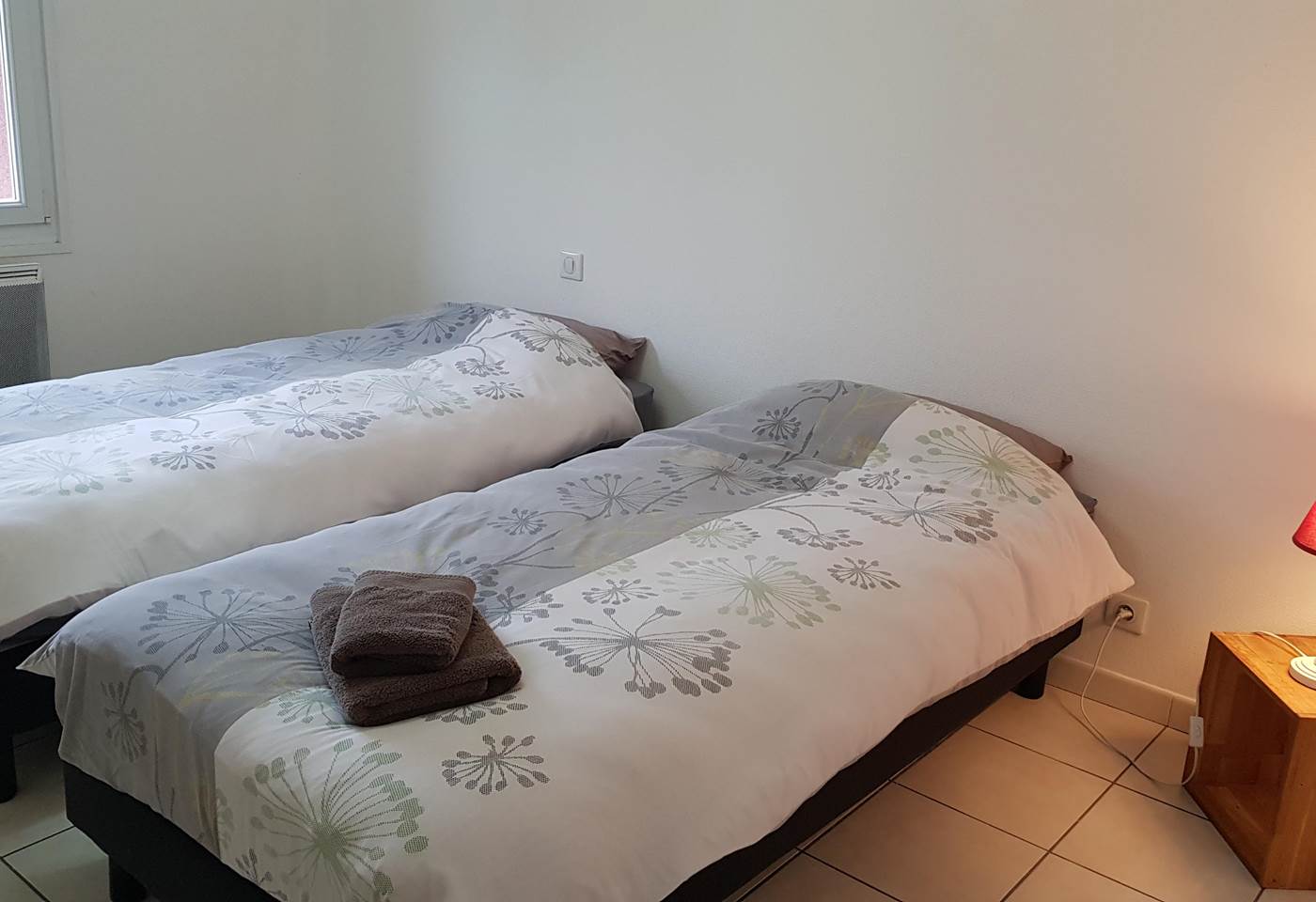 chambre 2 : 2 lits 90x200