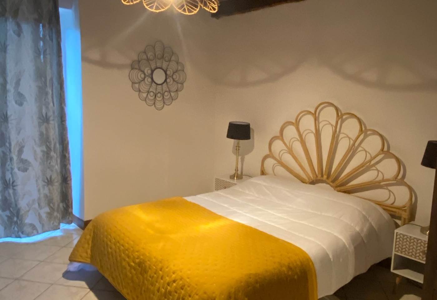 Chambre double Rdc La Marjolaine