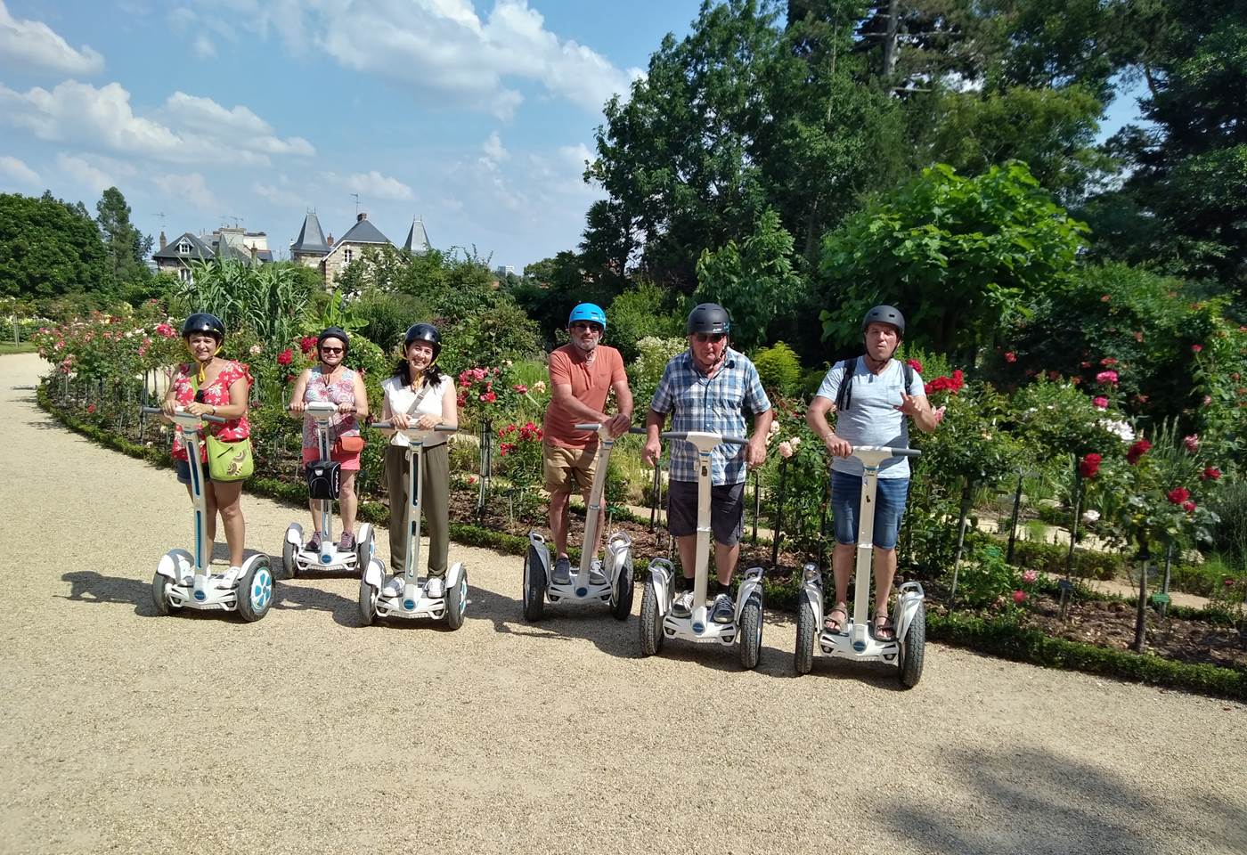 Parc du Thabor Rennes , juillet 2018