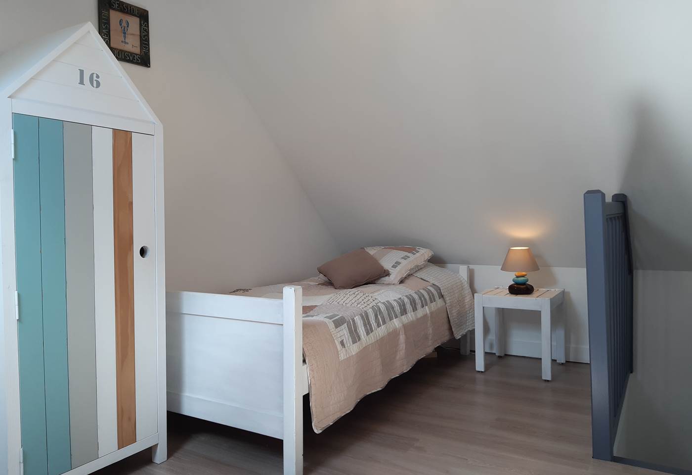 Clos de la Fontaine Dinard, 1ere chambre avec 2 lits