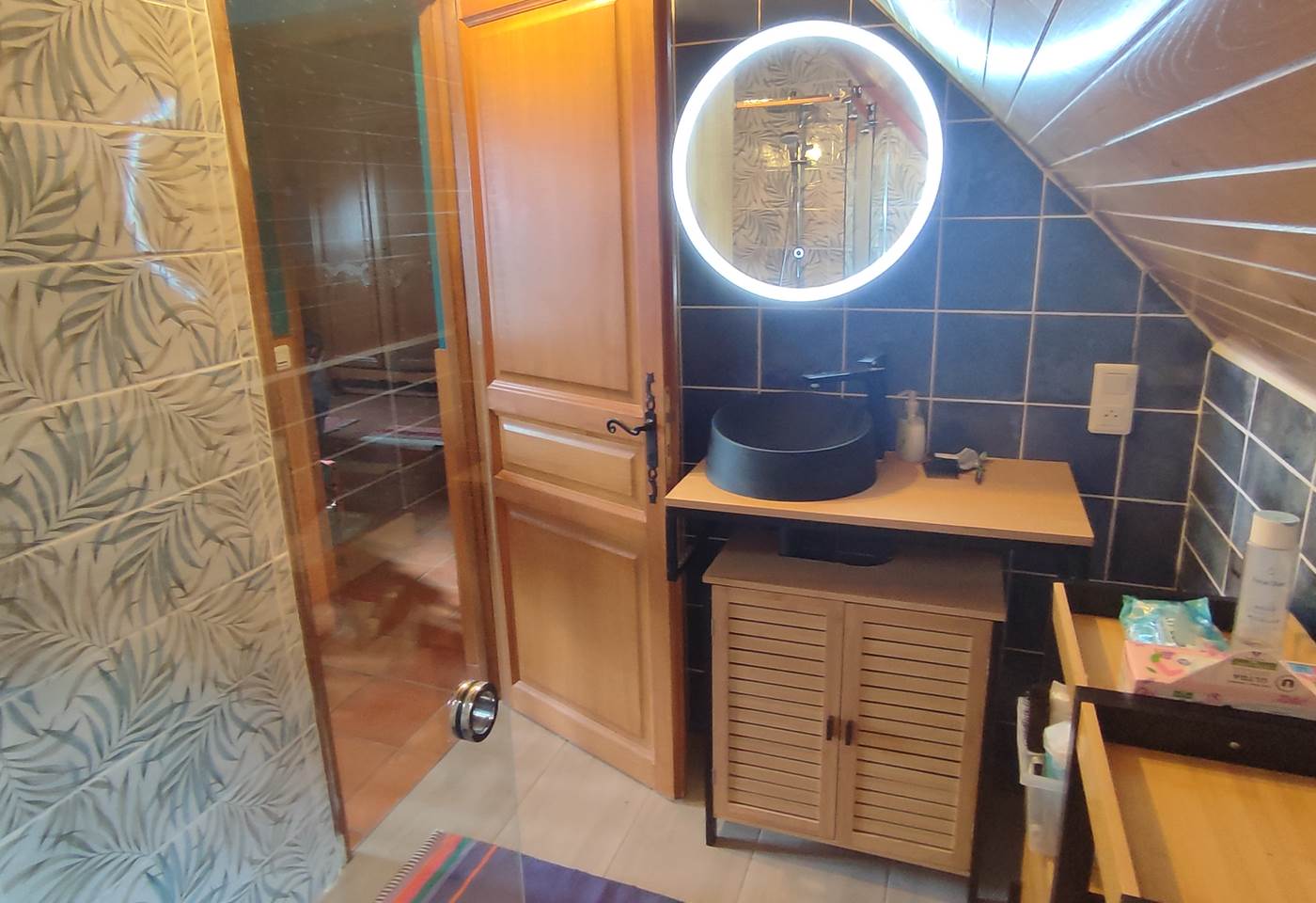 Salle de douche étage