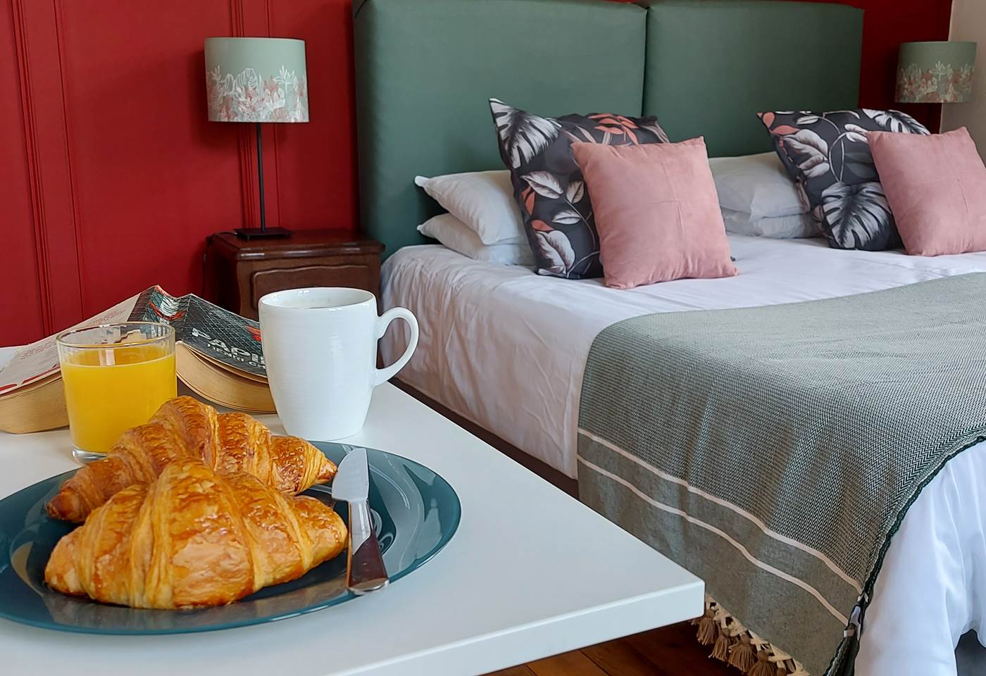 Hospice de France room king bed - 1st floor