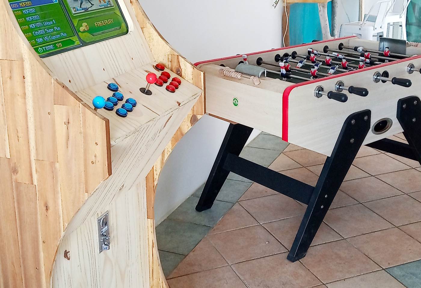 Les espaces à partager de l'auberge