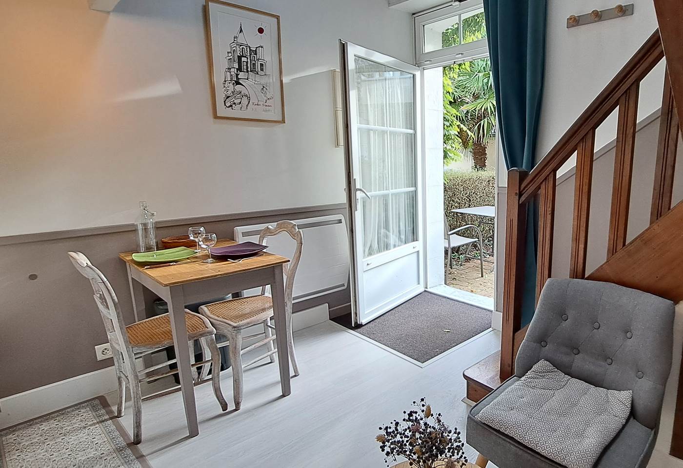 Clos de la Fontaine, Dinard, N°2 entrée