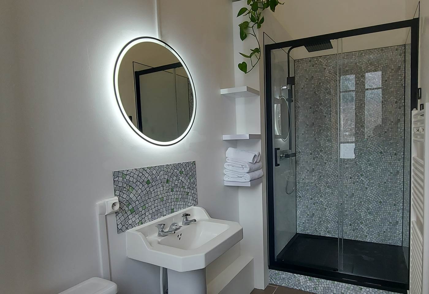 Hospice de France salle d'eau