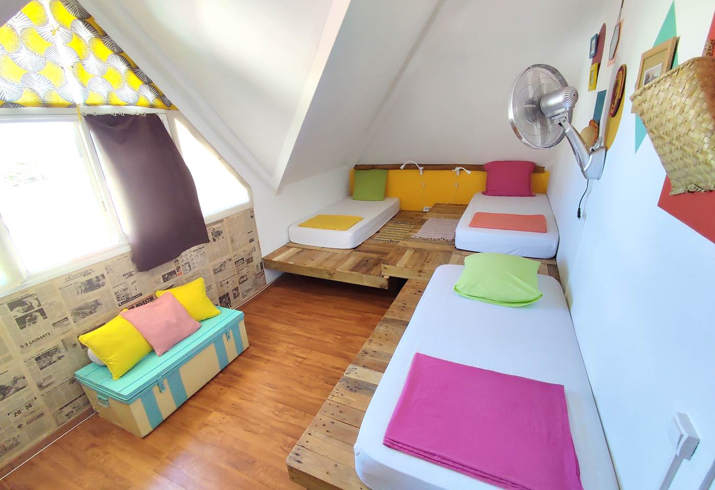 Dortoir vue mer - Terre Sainte - Saint Pierre