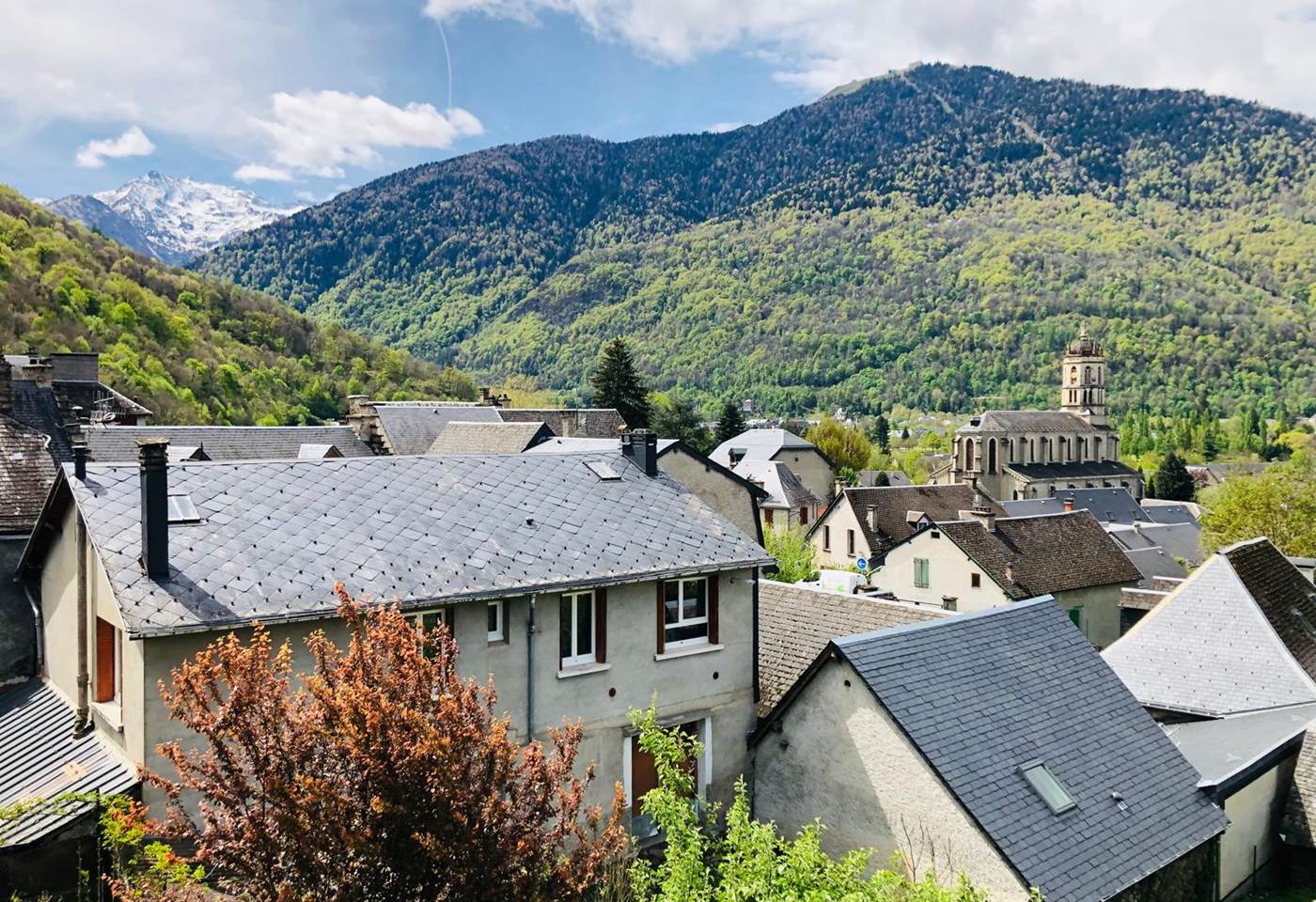 MAISON PLEIN SOLEIL - SUPERBAGNERES - VUE DU BALCON