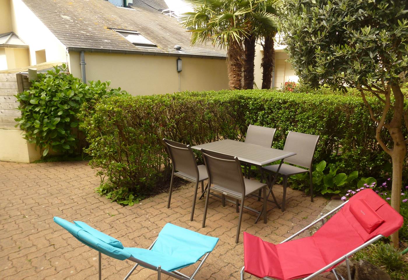 Clos de la Fontaine Dinard, mobilier de jardin du 4