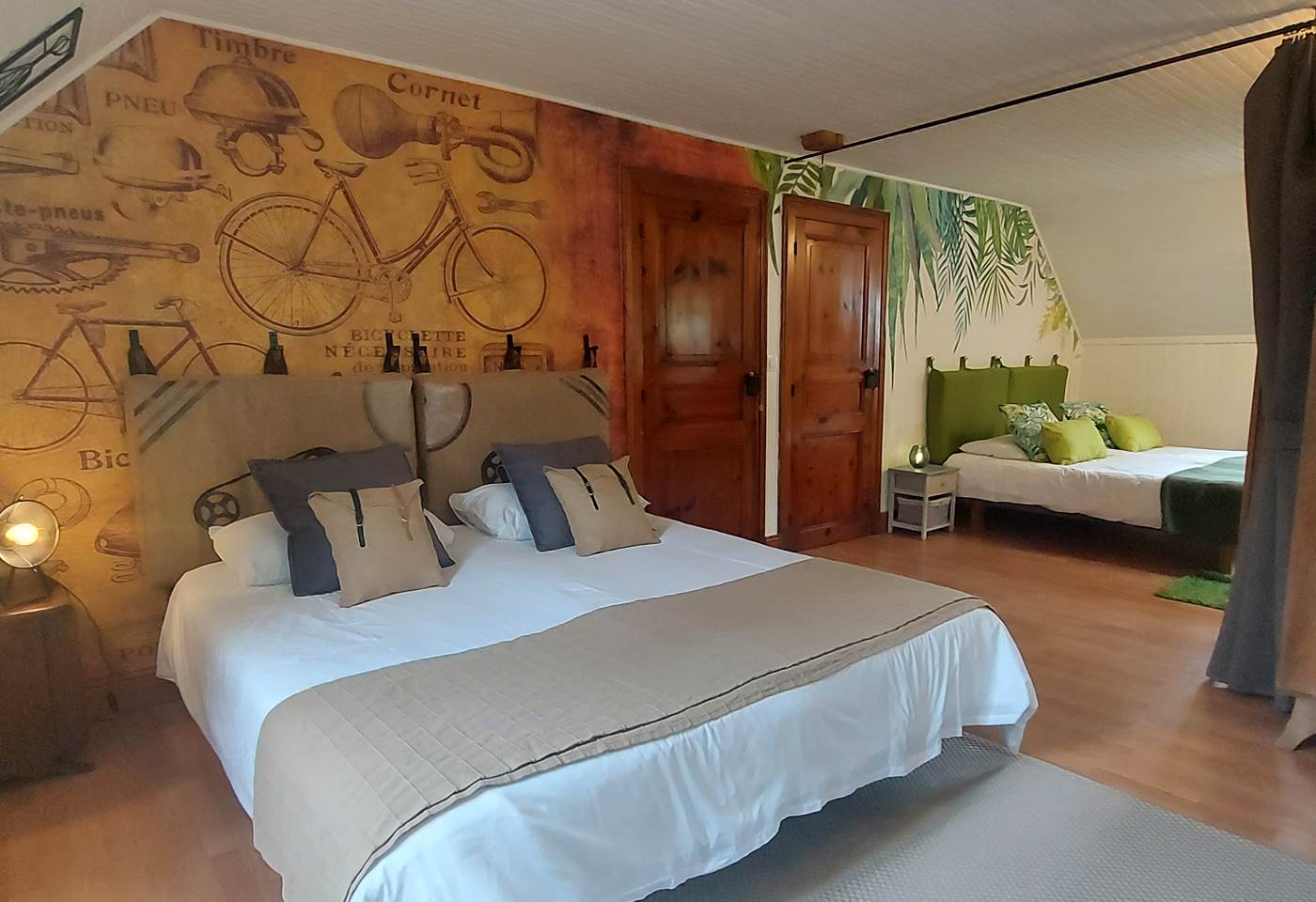 Superbagneres family suite king beds - 2nd floor