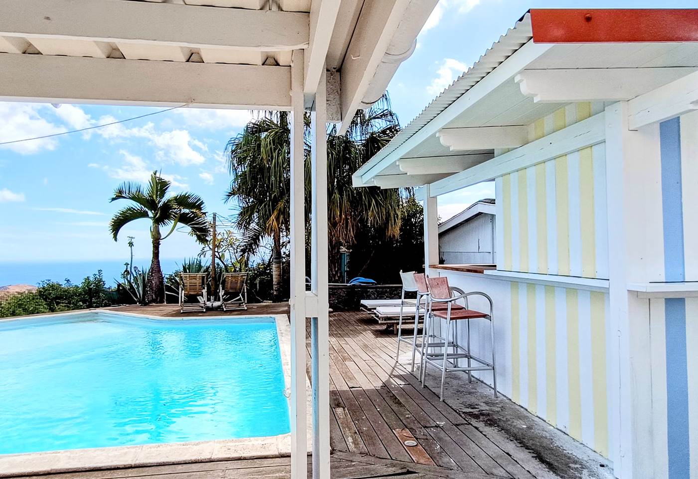 Cabanon piscine, bar