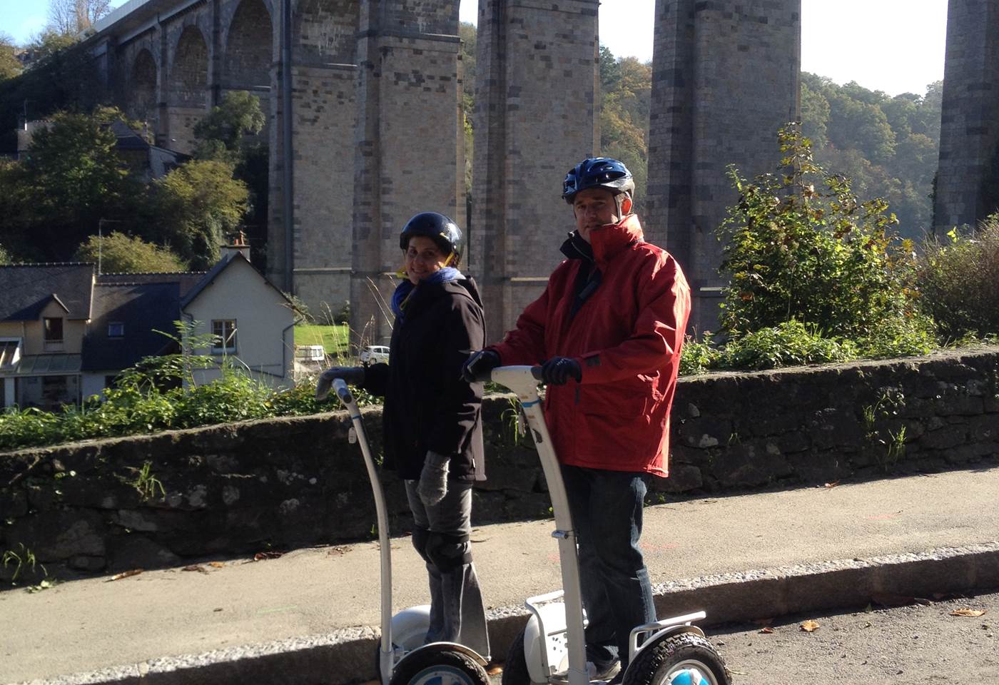 Pilotes et viaduc Dinan. 10-2017