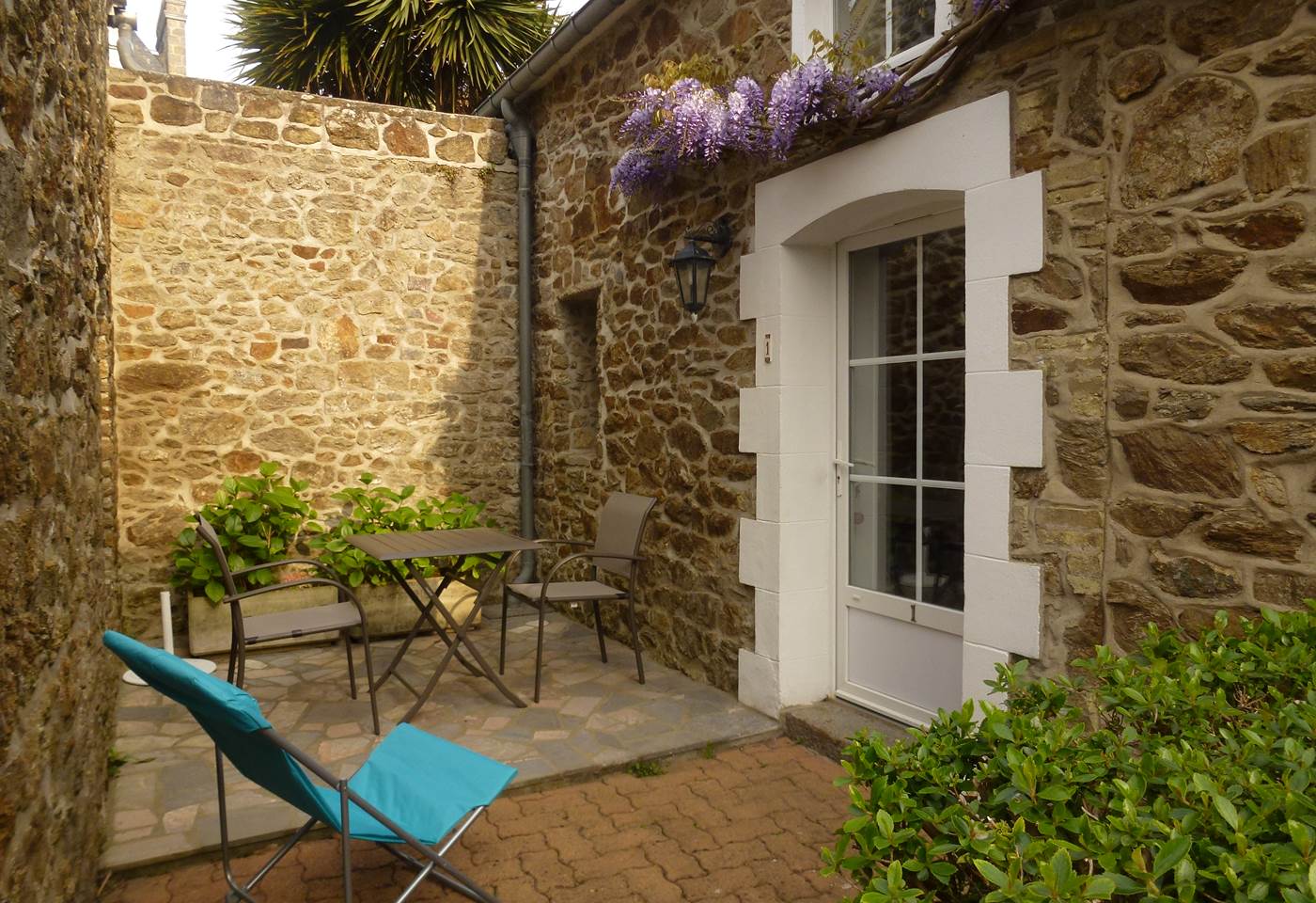 Clos de la Fontaine Dinard, terrasse du 1