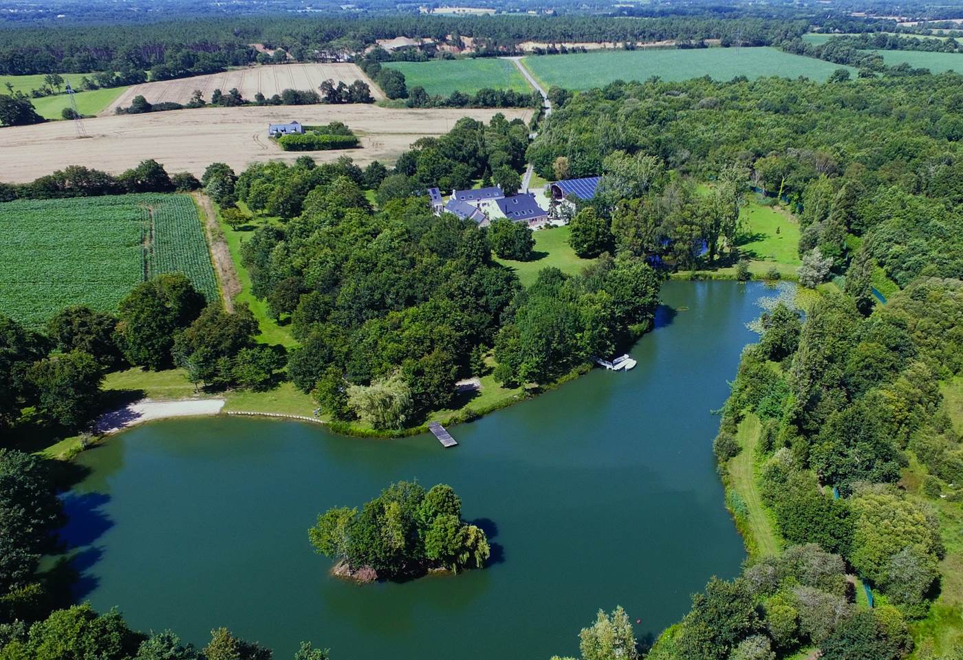 Vue du Domaine de la Fontaine