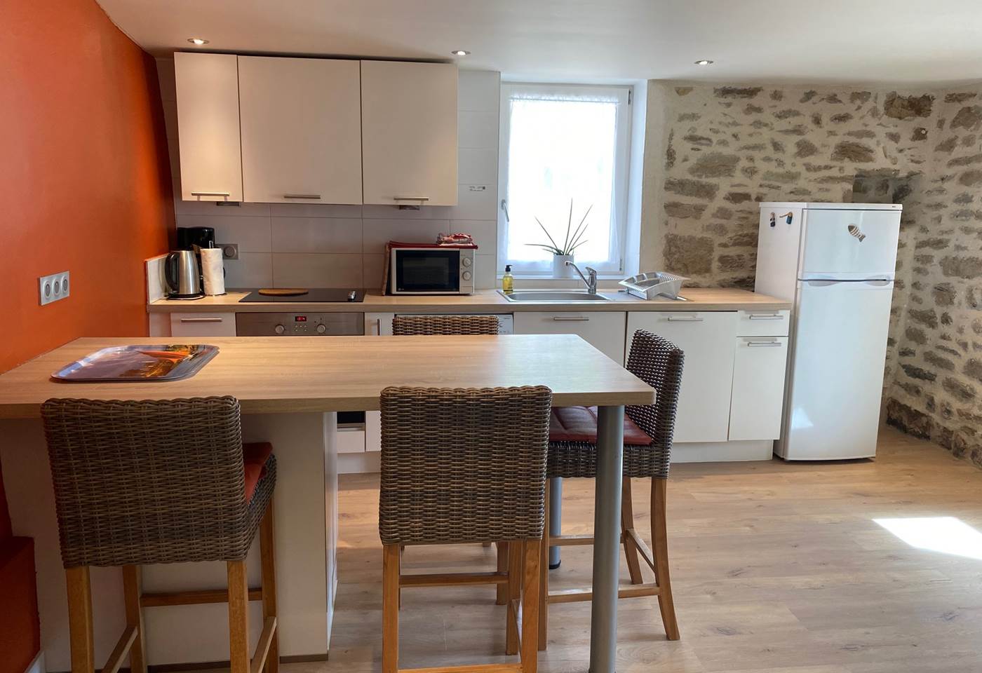 Pièce de vie - cuisine ouverte