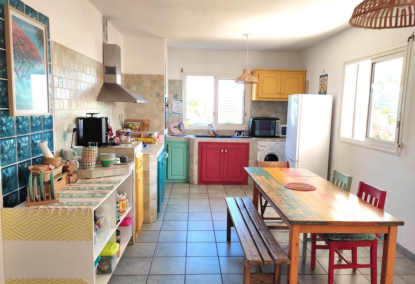 La cuisine de la Kaz Auberge