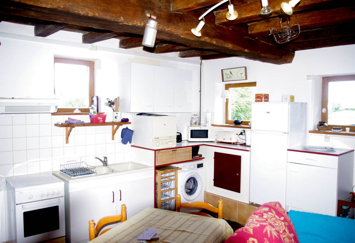 La cuisine aménagée