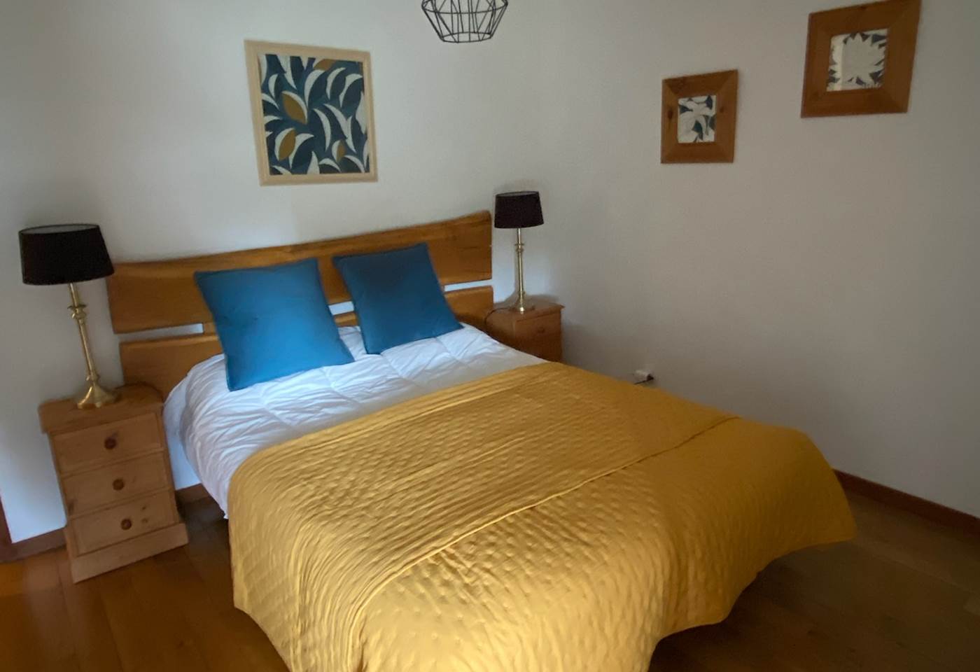 Chambre lit double Safran