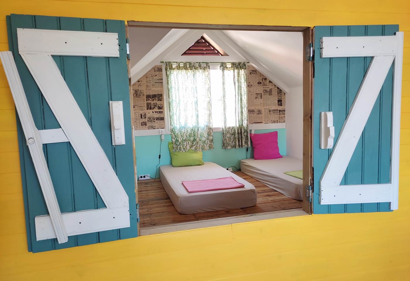 Dortoir vue mer - Terre Sainte - Saint Pierre