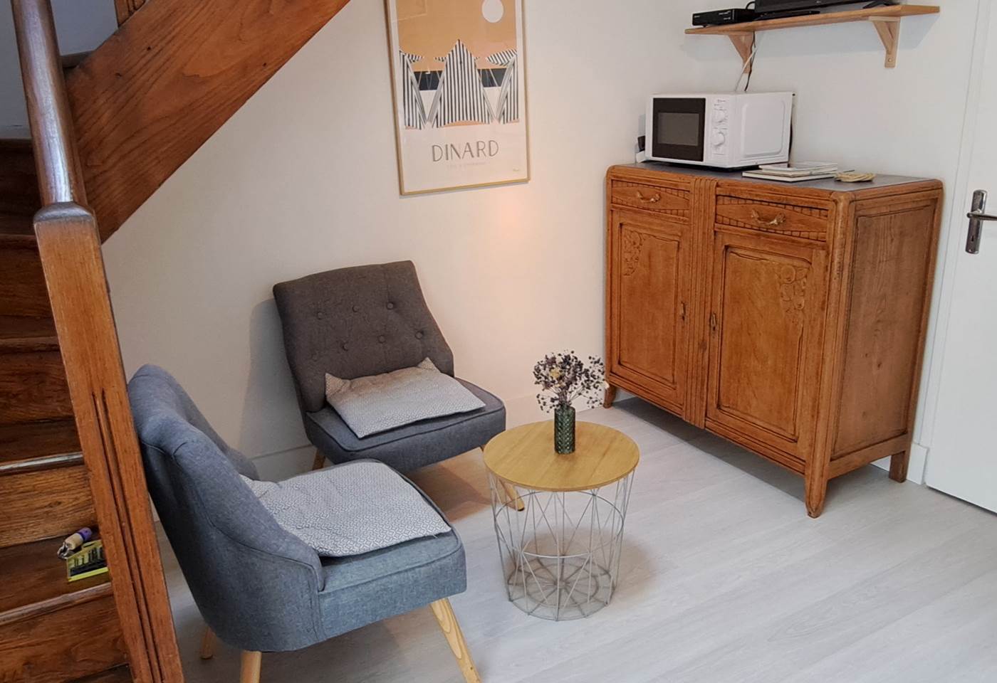 Clos de la Fontaine Dinard, N°2 coin salon