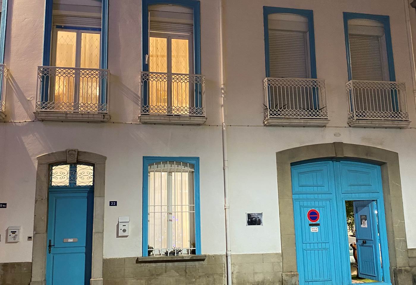 Les vacances commence derrière la porte bleue