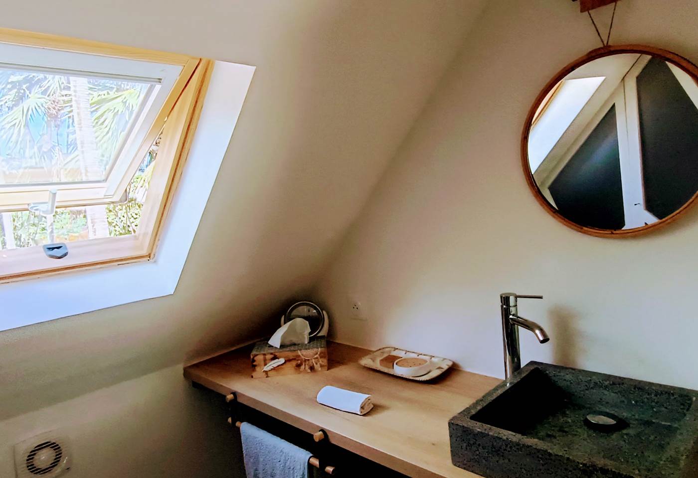 Salle d'eau avec douche au 1er étage + WC séparé