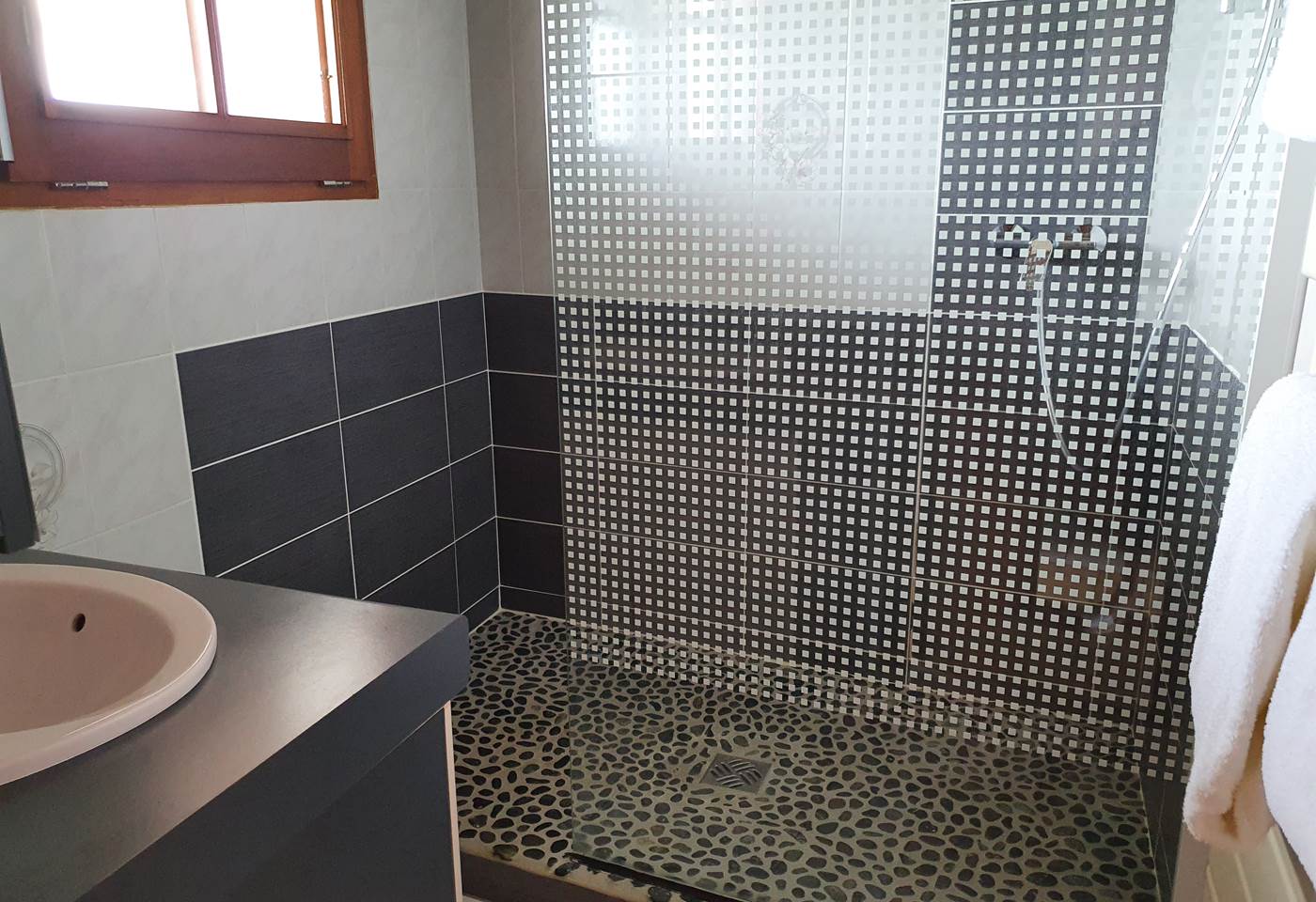 Salle de bain - douche à l'italienne