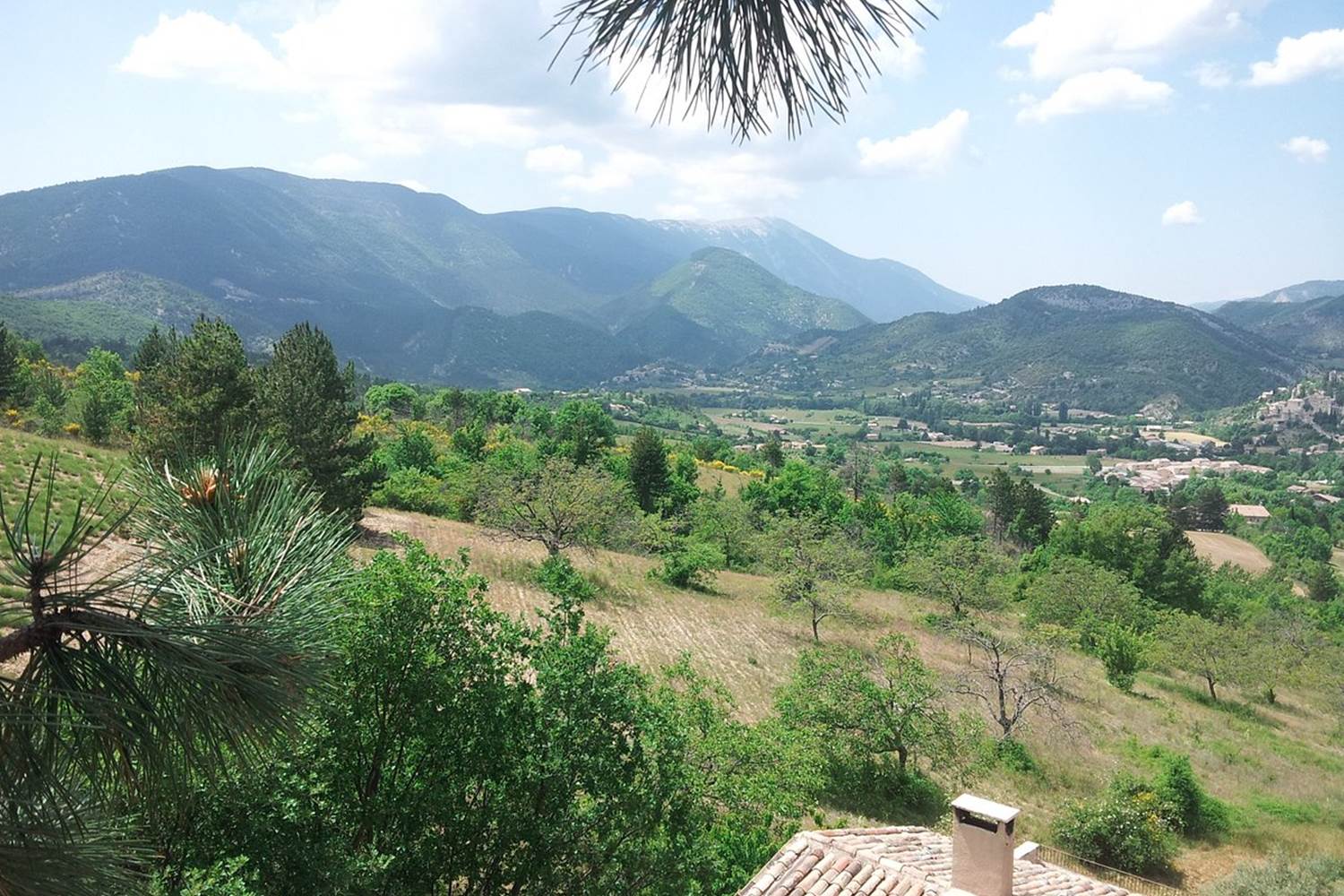 Le Deffends de Redon - vue panoramique - Montbrun-les-Bains - Mont-Ventoux