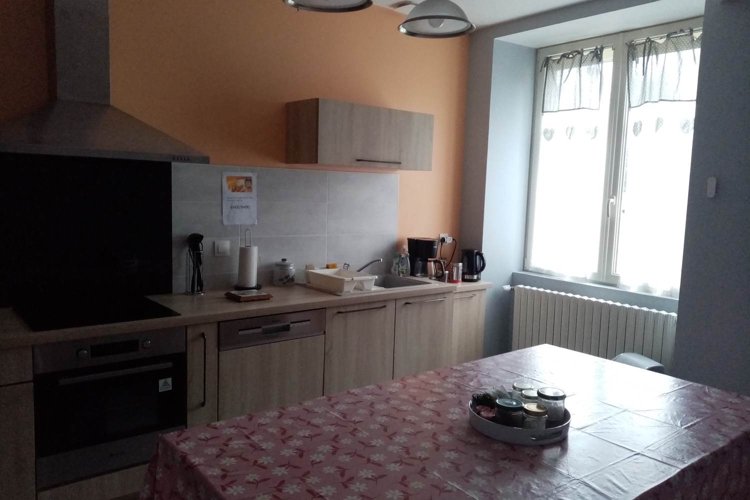cuisine du bas gîte