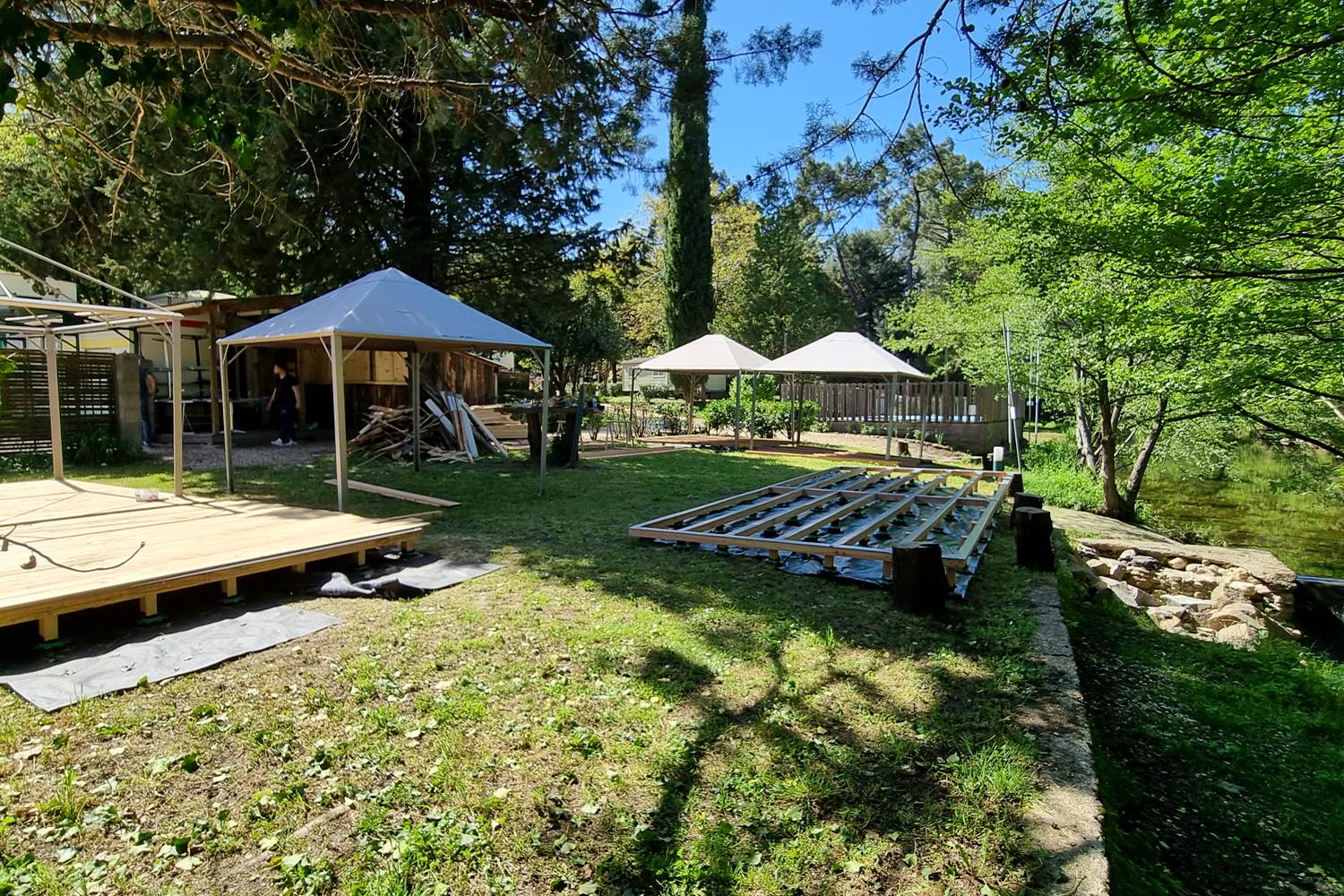 Terrasse Guiguette L'Orée Des Cévennes