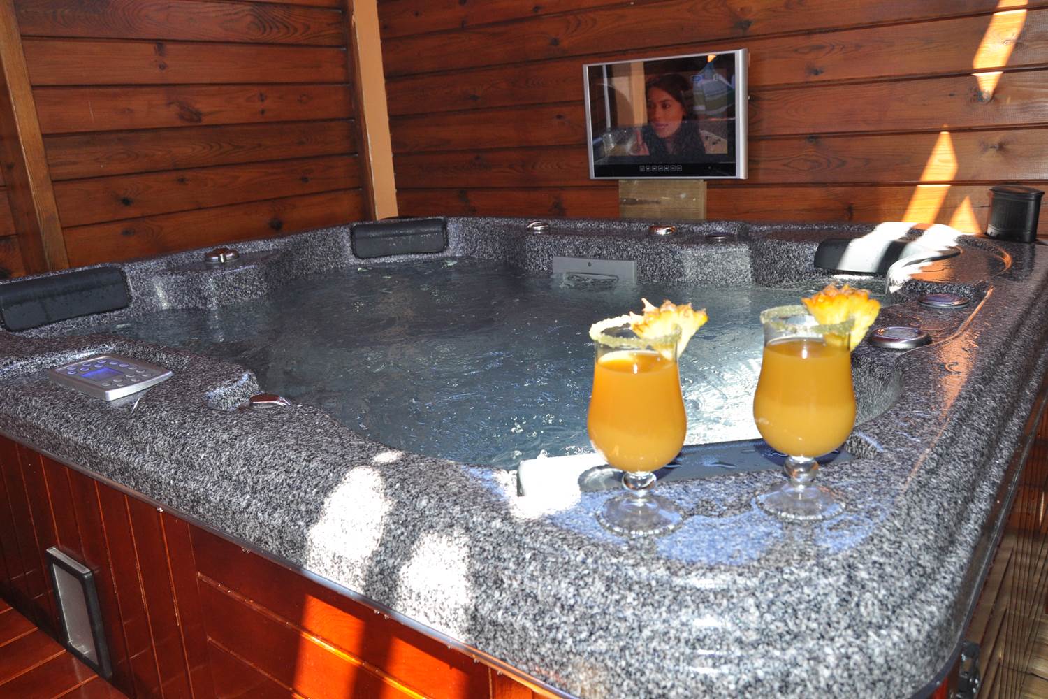 jacuzzi Privé bungalow Premium